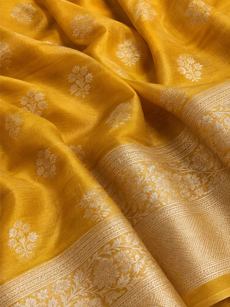 Festive Edit saree fabric and border